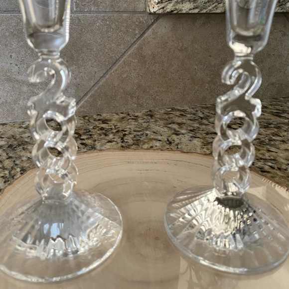 2000 Champagne Fluted Crystal Glass Vintage Millennium Cristal d’Arques France - Picture 5 of 9